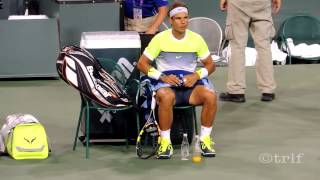 Nadal and His Bottles [upl. by Rickey]