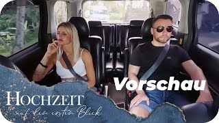 Vorschau Bei Yasemin und Jochen kippt die Stimmung  Hochzeit auf den ersten Blick  SAT1 [upl. by Aynad]