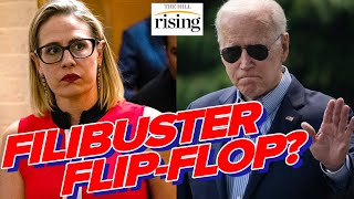 NEW Filibuster Stance Could TANK Sinema Reelection Biden FLIP FLOPS On Reform [upl. by Norved]