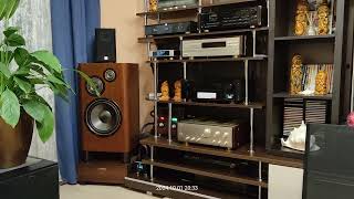 Gustard X30 es9039sports x4  Усилитель SANSUI AU 07 Anniversar 2 [upl. by Fitting]