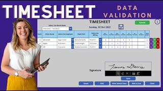 Power Apps Timesheet Creator Part 8 [upl. by Id603]