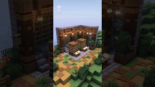 Build Part 10 📖 Outdoor Library Minecraft [upl. by Lomasi]