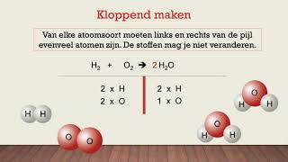 Reactievergelijkingen kloppend maken [upl. by Lluj]