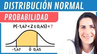 Calcular PROBABILIDAD de una Distribución Normal 🔔 Inferencia Estadística [upl. by Yerfdog213]