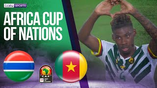 Gambia vs Cameroon  AFCON 2023 HIGHLIGHTS  01232024  beIN SPORTS USA [upl. by Senga]