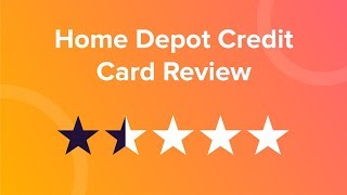 Home Depot Credit Card Review [upl. by Adnyl198]