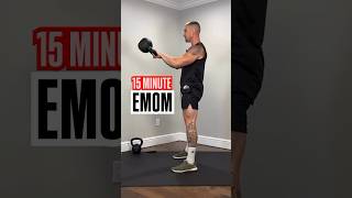 Killer 15 Minute EMOM Workout kettlebellworkout [upl. by Yobybab181]