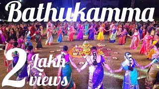 Bathukamma Dance Performance 2023  Group 1  Rajapushpa Atria [upl. by Hillie]