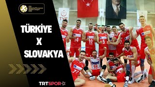 Türkiye  Slovakya quotAvrupa Altın Ligiquot  TRT Spor Yıldız [upl. by Bertine619]