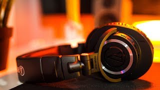 Audio Technica ATHM50XBT Review Legendary Headphones Now Wireless DO THEY DELIVER [upl. by Larrej729]