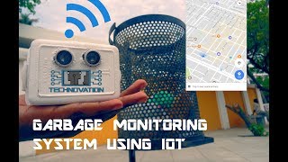 Smart Garbage Monitoring System using Internet of Things IOT [upl. by Alejandrina493]