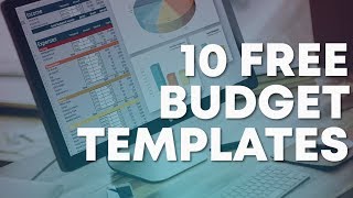 10 Free Budget Templates Download Now [upl. by Ahsiemal]