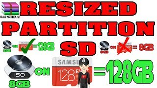 ETENDRE PARTITION SD  RESIZE PARTITION SD RECALBOX BATOCERA RETROPIE NO GPARTED [upl. by Cruce]