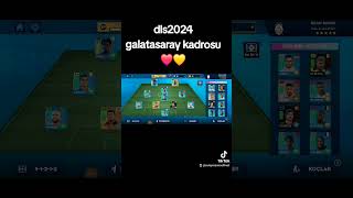 Galatasaray kadrosu dls2024 [upl. by Adnilab]