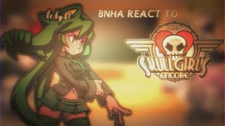 MhaBnha react to Skullgirls  12  ENGLISHESPAÑOL [upl. by Yelha]