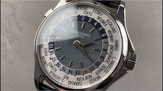 Patek Philippe World Time 5110P001 Patek Philippe Watch Review [upl. by Enrol575]