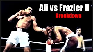 The Epic Rematch Explained  Ali vs Frazier 2 Breakdown [upl. by Seligman]