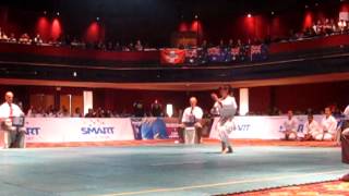 2012 ISKF WORLD 抜塞小 BASSAI SHO 13Senior WM Kata [upl. by Mathi]