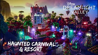 Forgotten Lands Full Tour  Haunted Carnival amp Resort [upl. by Oirifrop]