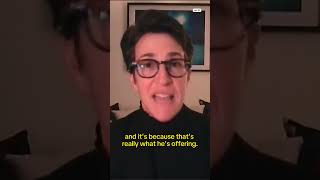 Maddow Trump selling the end of politics to his base [upl. by Aridni]