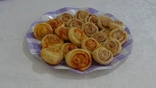 Girelle di pasta sfoglia  Finger Food [upl. by Esoranna]