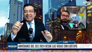 DesdeLasVegas Estas son las novedades del CES 2024  Entrevista conYoSoyLuisGyG [upl. by Son]