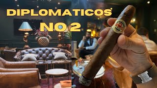 DIPLOMATICOS No 2 Torpedo cigar review [upl. by Anilegnave]