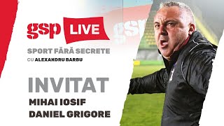 Mihai Iosif la GSP Live „Aveam tensiunea 25 la Rapid”  Gigi Becali declarații de la palat [upl. by Acinod]