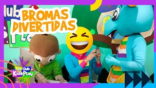 BROMAS DIVERTIDAS PARA TUS AMIGOS BROMAS DIA DE LOS INOCENTES  EL CLUB DE KIDS PLAY [upl. by Vernier]