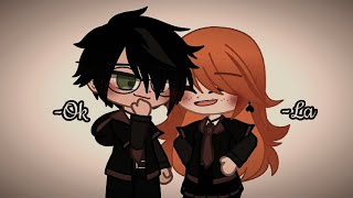 • “ok ok ok  la la la” •  Trend  Ft Gingerseeker hinny  HP  Gacha Club [upl. by Nazler309]