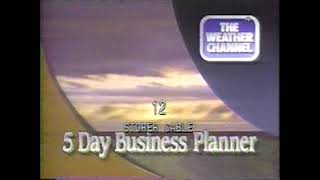 TWC Promo Bumper and Local Forecast 1992 [upl. by Autum]