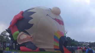 Balloons getting deflated Balloons over Waikato 2018 NZ Video2 [upl. by Elfrida411]