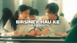 Birsiney Hau Ki  The Elements  Muskaan Timro Muskaan  Lyrics Video  Austic [upl. by Lai]