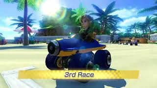 Cheep Cheep Beach Mario Kart 8 Deluxe [upl. by Ennaylil]