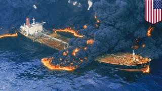 The 1989 Exxon Valdez oil spill explained  TomoNews [upl. by Eelan]