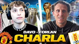 CHARLA CON DIEGO FORLAN SELECCION URUGUAYA UNITED BOTA DE ORO  HABLAMOS DE SU CARRERA [upl. by Litnahc]