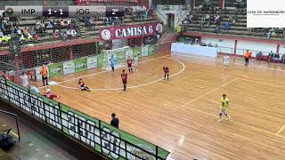 Império FC x Joga Bonito  Campeonato Municipal de Futsal de Erechim 2024  1ª Divisão [upl. by Rianon]