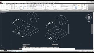 Autocad İzometrik Çizim isometric drawing [upl. by Ellohcin506]