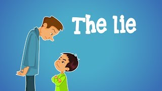 Islamic cartoon for kids in english  The lie  little muslim [upl. by Aneloaup]