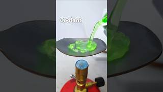 Coolant Vs Hot Spoon experiment satisfying shorts [upl. by Dionisio347]