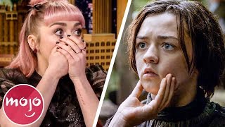 Top 10 Awesome Maisie Williams Moments [upl. by Colston]