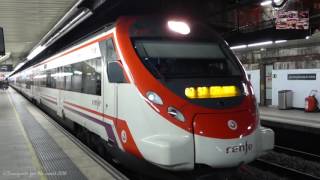 Trenes en Barcelona Rodalies Catalunya [upl. by Lucchesi385]