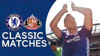 Chelsea 51 Sunderland  John Terrys Farewell Game  Premier League Classic 1617 [upl. by Dana455]