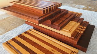 ¿Cómo se hacen las tablas de corte para cocina cutting boardsMadera de Tzalam [upl. by Elvie]