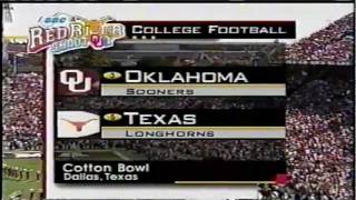 2001  3 Oklahoma Sooners vs 5 Texas  I [upl. by Eninotna]