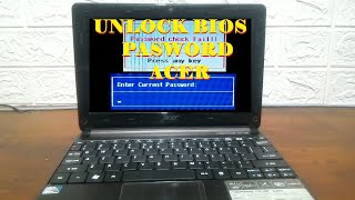 Unlock Bios Pasword Acer d270 Dengan FlashDisk [upl. by Clarita459]