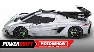 Koenigsegg Jesko  The 482 KMH road legal hypercar  Geneva International Motor Show  PowerDrift [upl. by Retsek]