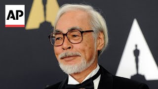 Hayao Miyazaki wins Oscar for The Boy and the Heron [upl. by Myrtle93]