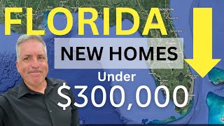 Florida New Construction Homes for Sale  Where to find a new construction home under 300000 in FL [upl. by Naget]