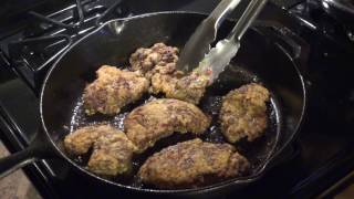 Country Fried Venison Steak with Gravy Recipe [upl. by Youngran]